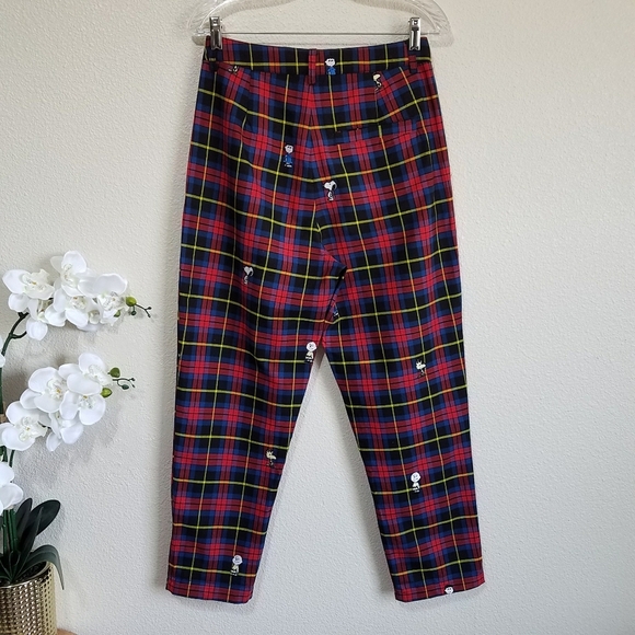 LAZY OAF X SNOOPY PLAID PANTS - Picture 3 of 15